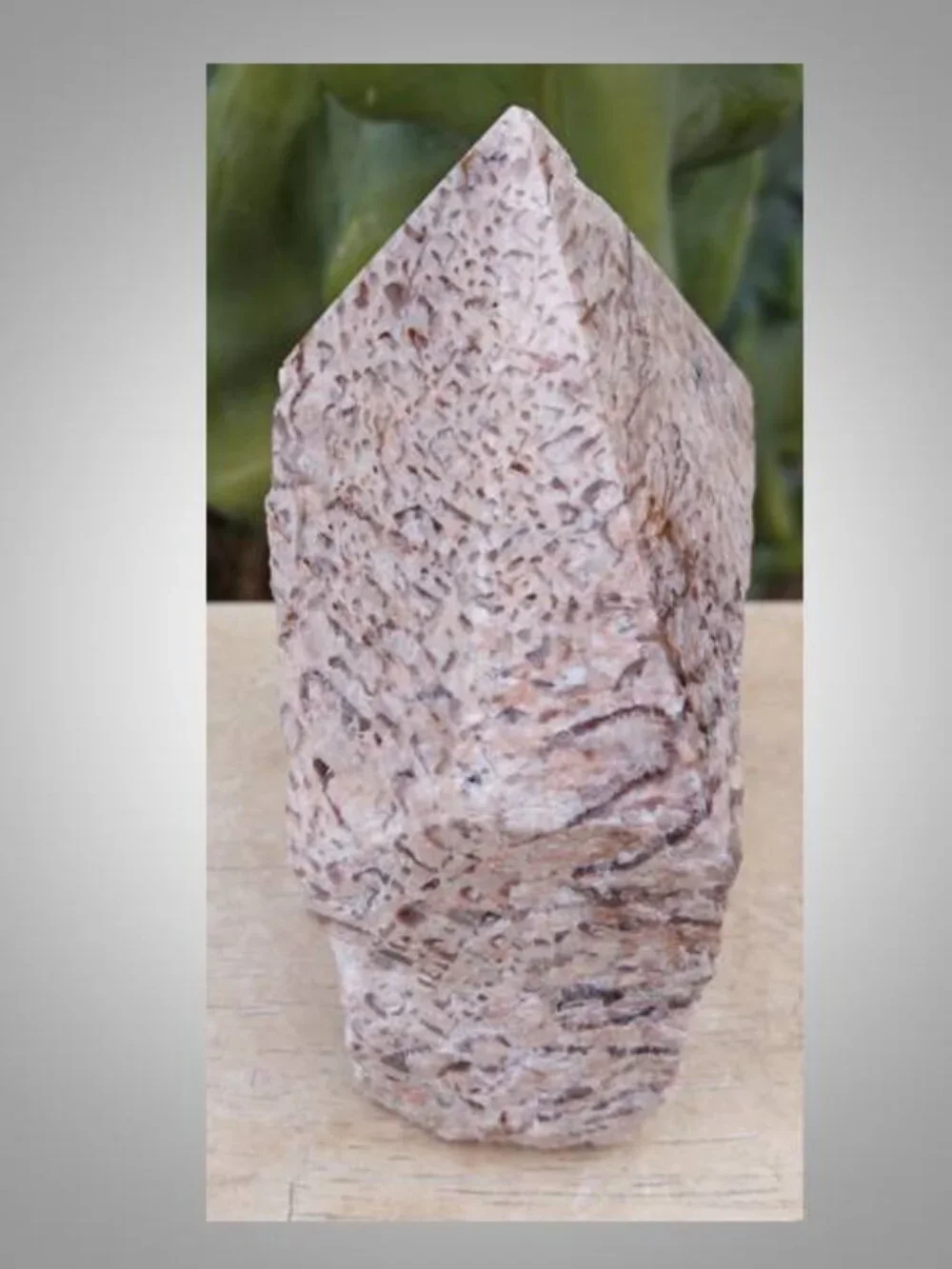 Jasper crystal mineral stone point